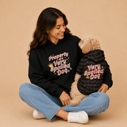 Property of a Very Spoiled Dog Pet and Owner Set - FluffnCoBlue MagicxsS