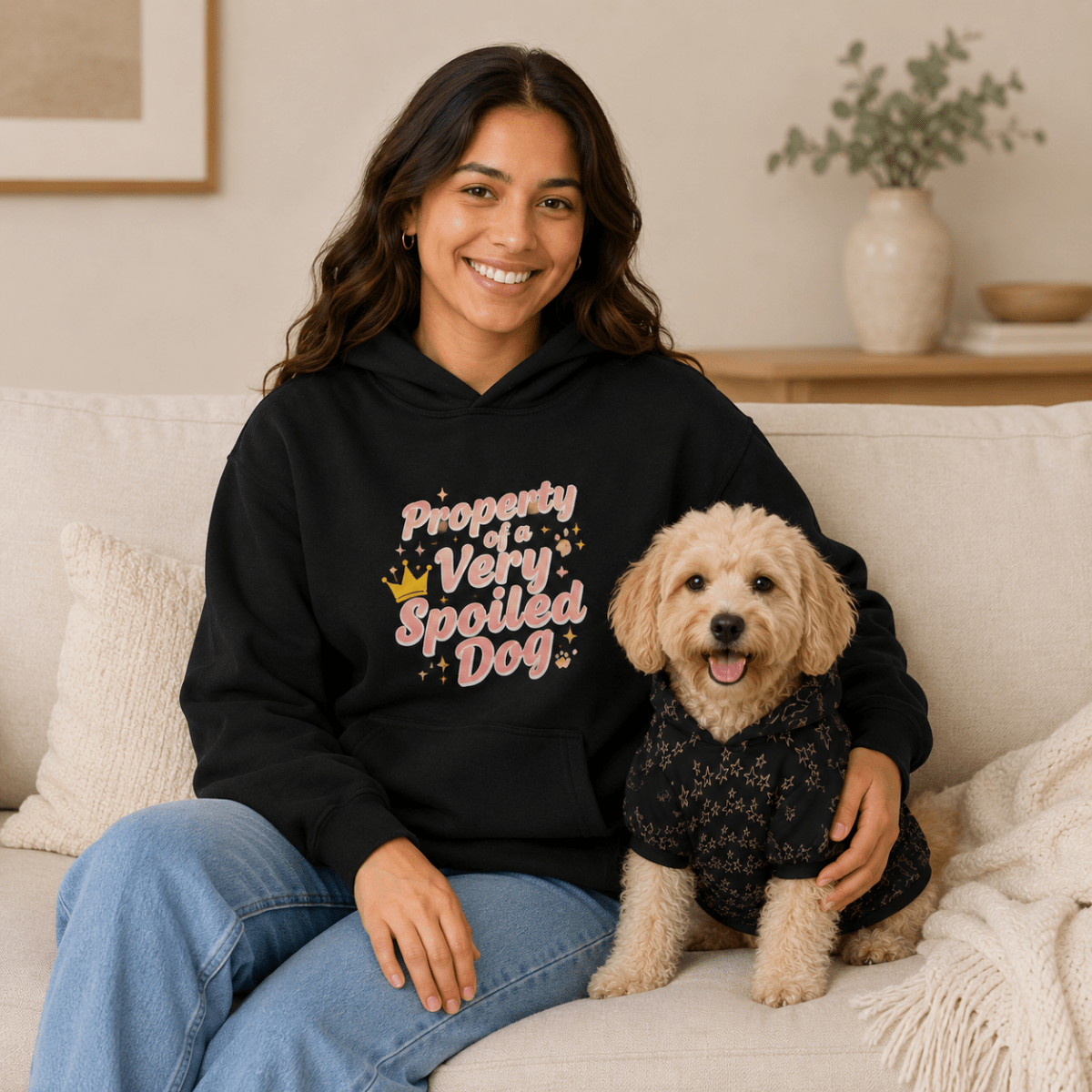 Property of a Very Spoiled Dog Pet and Owner Set - FluffnCoBlue MagicxsS
