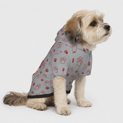 Rescue Dad Pet and Owner Hoodie Set - FluffnCoGrey HeatherxsS
