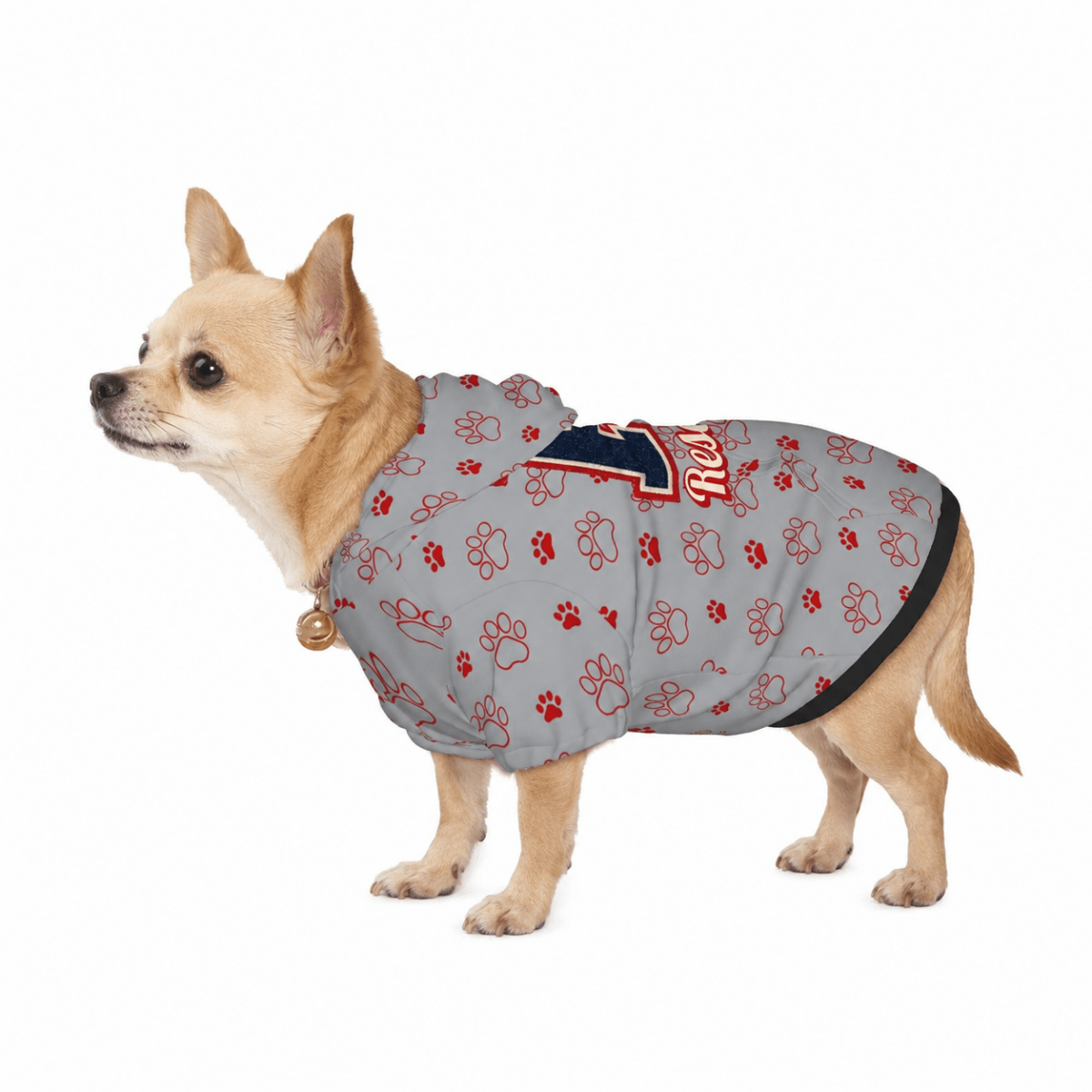 Rescue Dad Pet and Owner Hoodie Set - FluffnCoGrey HeatherxsS