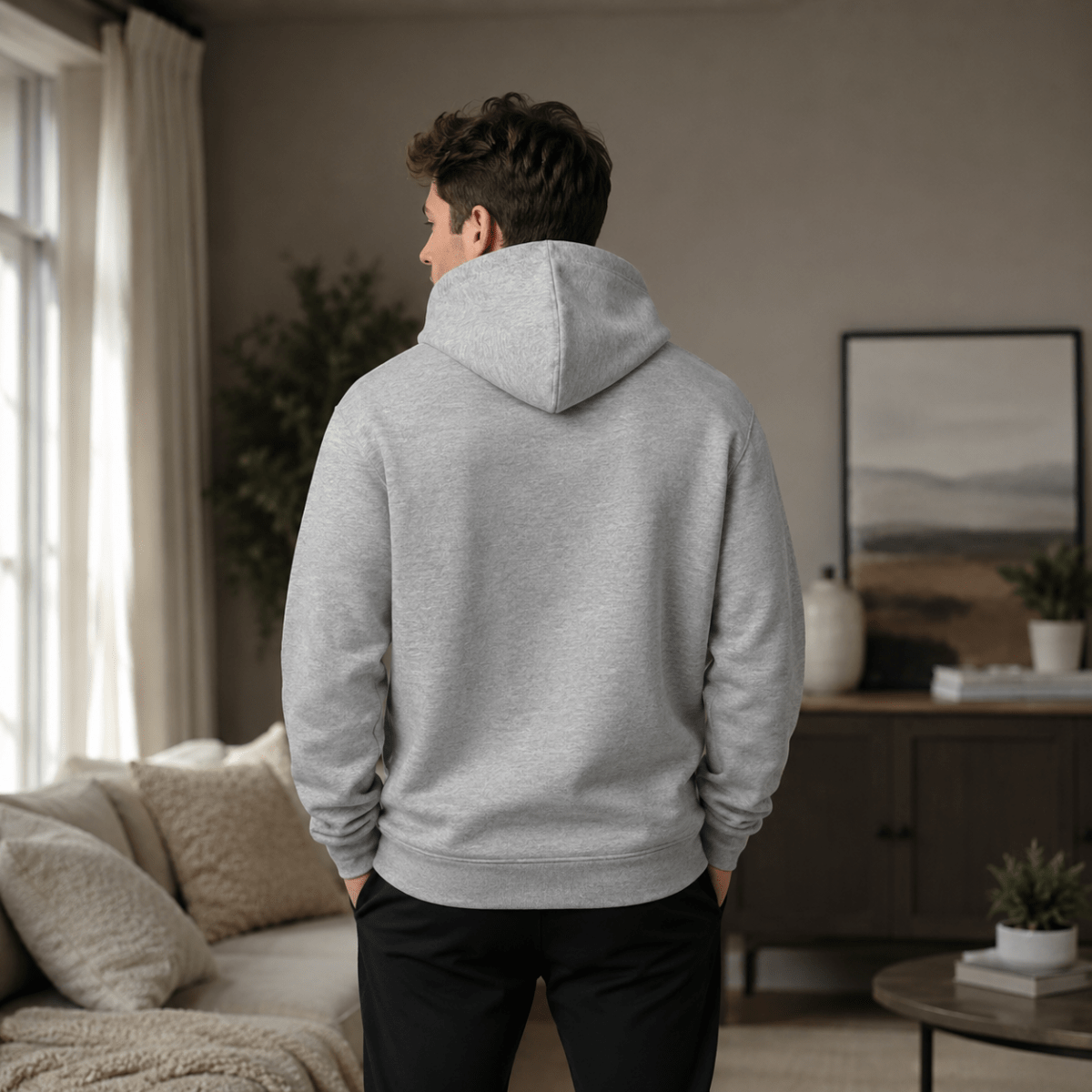 Rescue Dad Pet and Owner Hoodie Set - FluffnCoGrey HeatherxsS