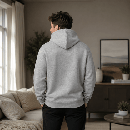 Rescue Dad Pet and Owner Hoodie Set - FluffnCoGrey HeatherxsS