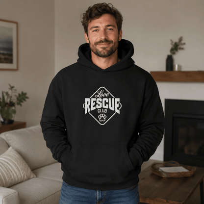 Rescue Love Pet and Owner Hoodie Set - FluffnCoblackxsS
