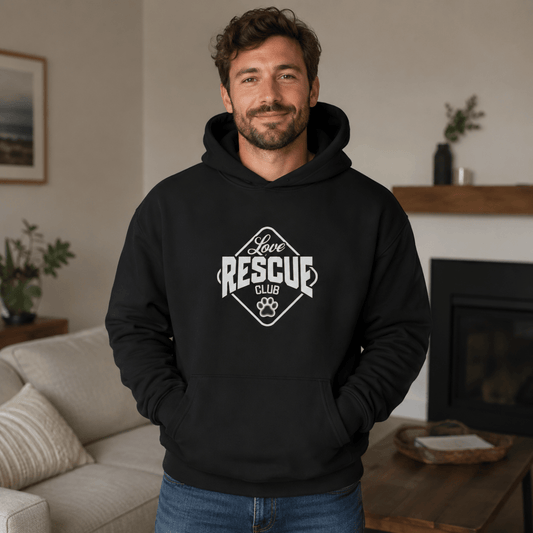 Rescue Love Pet and Owner Hoodie Set - FluffnCoblackxsS