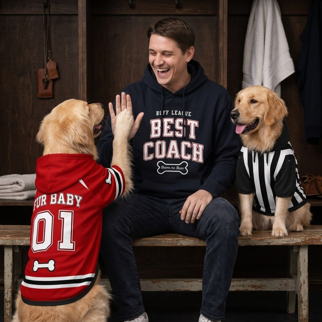 Fur Baby Player Pet Hoodie