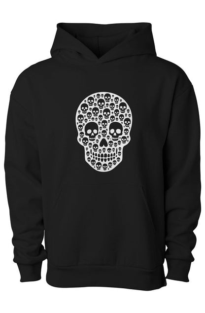 Skull Matching Pet & Owner Hoodie Set - FluffnCoblackxsSmatchingset