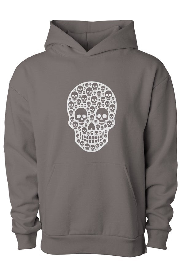 Skull Matching Pet & Owner Hoodie Set - FluffnCoPigment BlackxsSmatchingset