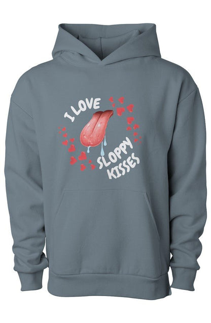 Sloppy Kisses Matching Dog & Owner Hoodie Set - FluffnCoSBlue Magicxsmatchingset