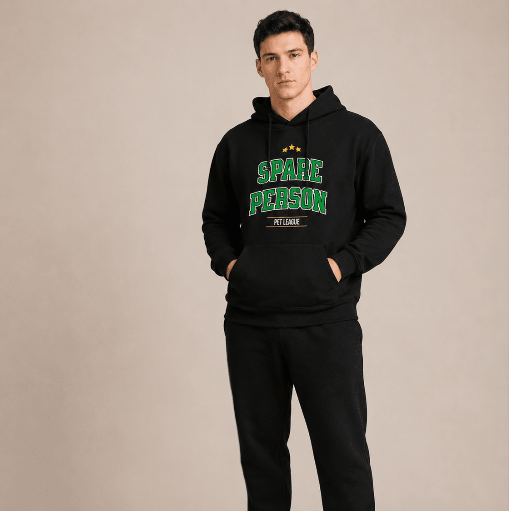 Spare Person - Human Hoodie - FluffnCoblackxshumanmatching