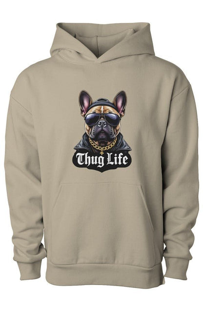 Thug Life Matching Dog & Owner Hoodie Set - FluffnCoSandstonexsSmatchingset