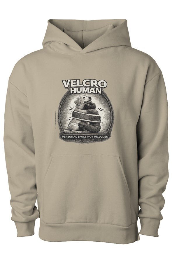 Velcro Human Matching Dog & Owner Hoodie Set - FluffnCoSSandstonexsmatchingset