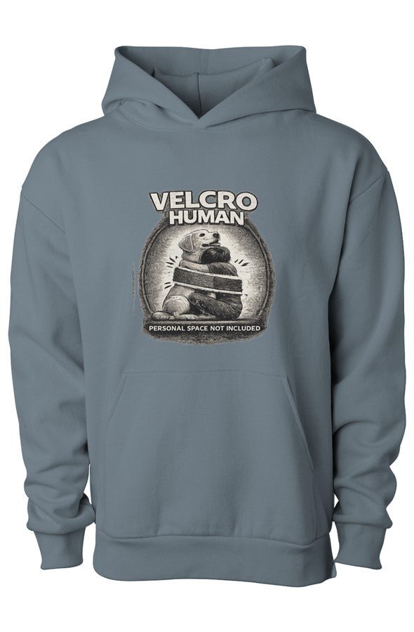 Velcro Human Matching Dog & Owner Hoodie Set - FluffnCoSBlue Magicxsmatchingset
