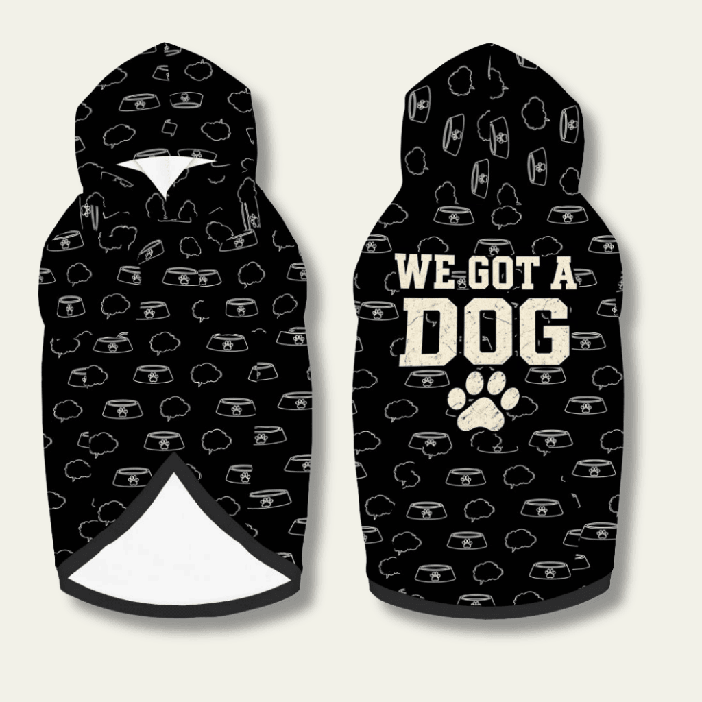 We Got a Dog Pet Hoodie - FluffnCoBlackS