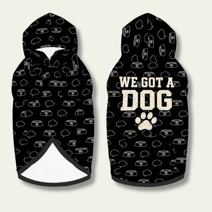 We Got a Dog Pet Hoodie - FluffnCoBlackS