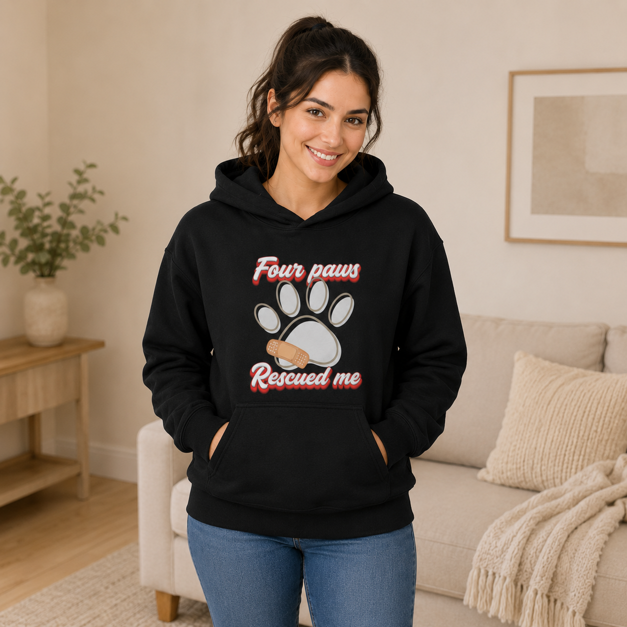 Four Paws Rescued Me Pet and Owner Set