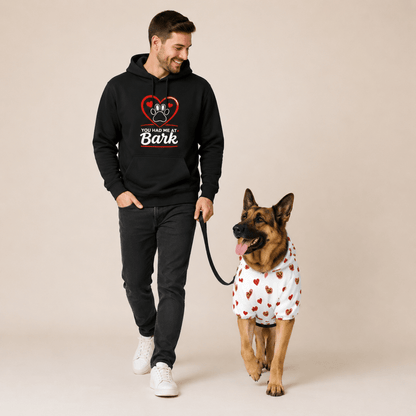 You had me at Bark Pet and Owner Hoodie Set - FluffnCoBluexsS